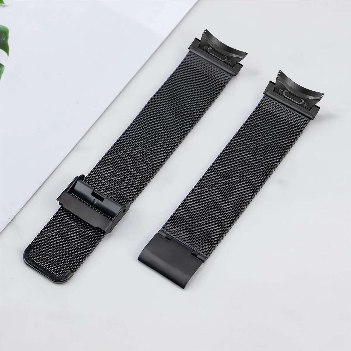 لا فجوات حزام من الفولاذ المقاوم للصدأ لساعة سامسونج جالاكسي 4 5 6 7 40 44 مللي متر 6 4 كلاسيكي 43 مللي متر 47 مللي متر سوار معدني لسوار جالاكسي 5Pro