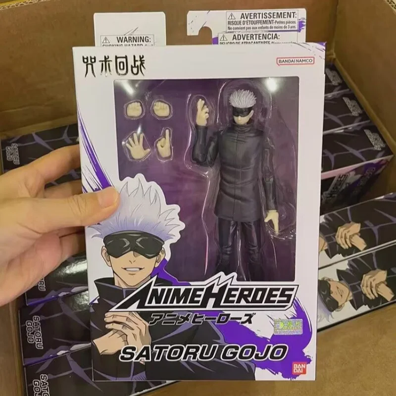

Bandai Jujutsu Kaisen Gojo Satoru основные персонажи шарнирные куклы полая техника фиолетовая коллекционная аниме фигурка подарочные игрушки
