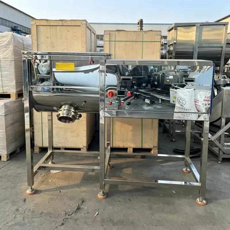 Thickened Double Screw Horizontal Mixer, Food Chemical Feed Universal Mixing Equipment