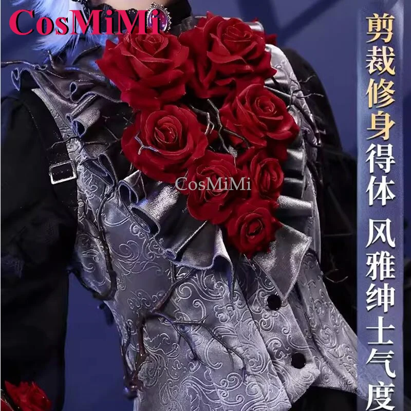 CosMiMi Emil/ผู้ป่วยคอสเพลย์เกม Identity V เครื่องแต่งกายหล่อแฟชั่นชุดเต็มชุด Carnival Party บทบาทเล่นเสื้อผ้า S-XL ใหม่