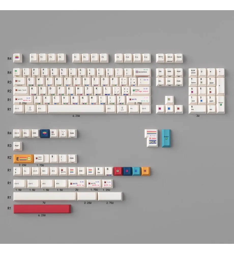 

Side engraved keycap retro PBT hot sublimation original factory highly suitable for Wooting and other wireless mechanical