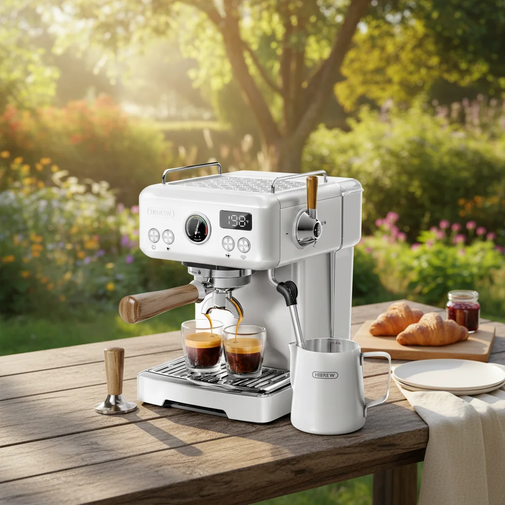 

Italian Semi-automatic Commercial Dual-use Hot Cold Dual Temperature Stainless Steel Electric H10plus Espresso Machine