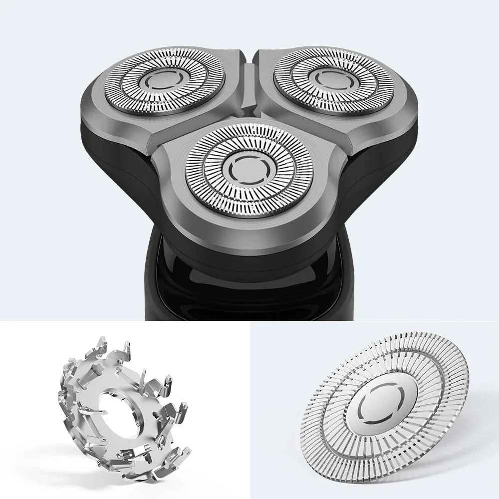100% Xiaomi Elektrische Scheermes Kop Droog Nat Scheerapparaat Baard Trimmer Vervanging Scheermes Voor Mijia S500 S500c S300