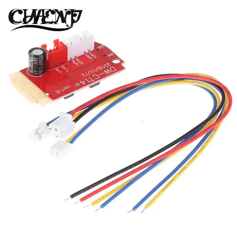 

DW-CT14 Micro 4.2 Stereo Bluetooth Power Amplifier Board Module 5VF 5W+5W Mini with Charging Port for Refitting Idle Sound Box