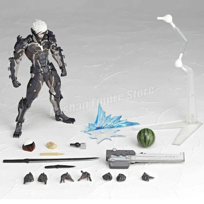 海洋堂 リボルテック メタルギアソリッド 雷電 アクションフィギュア