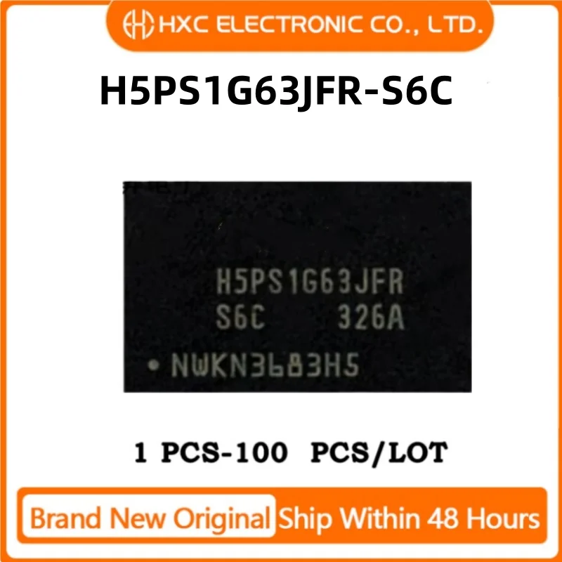 

Free Shipping 1PCS/10PCS/50PCS/100PCS H5PS1G63JFR-S6C H5PS1G63JFR FBGA-84 Brand New Original CHIP