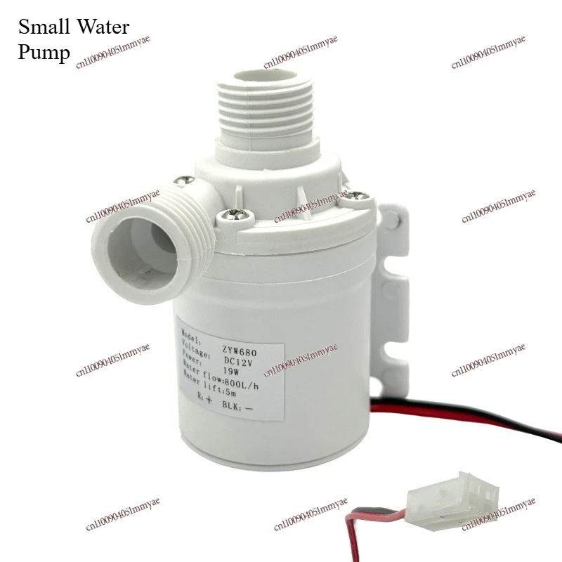 Submersible Aquarium Water Pump, Low Noise Bottom Suction Filter Pump Dual Use for Water Circulation and Refreshing