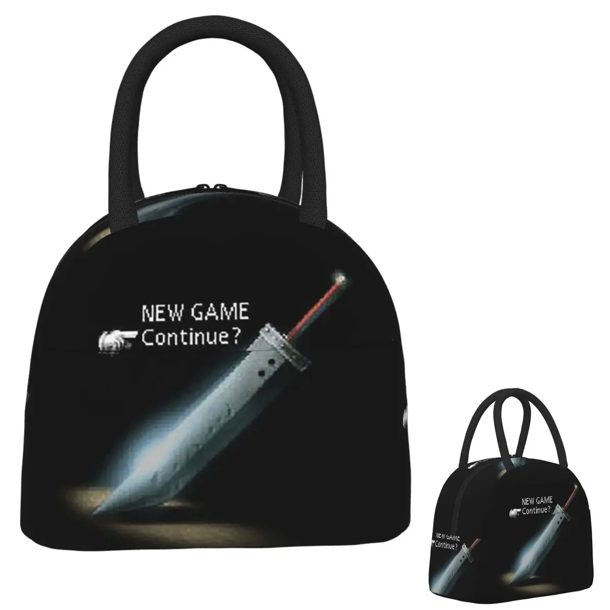 حقيبة غداء معزولة من فاينل فانتسي للنساء والأطفال، صناديق طعام مقاومة للتسرب، حقيبة غداء حرارية