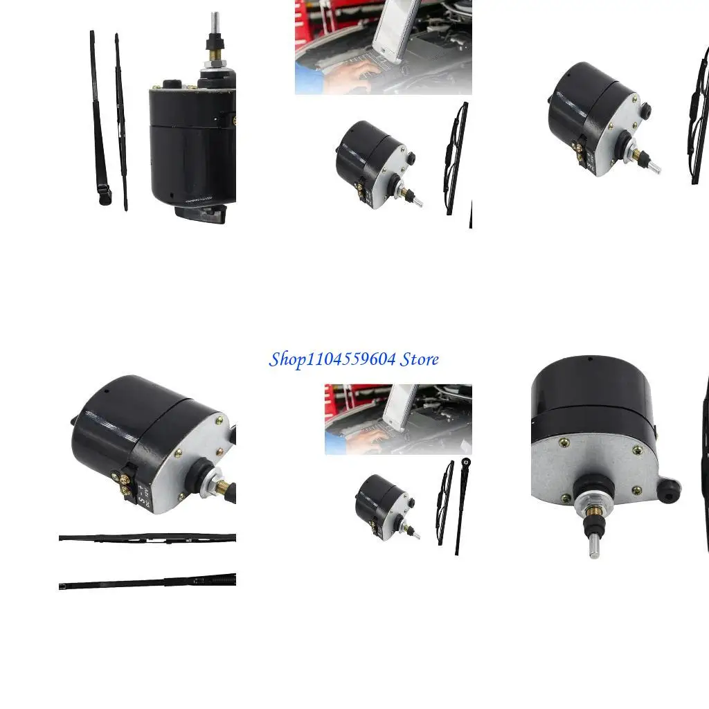 

12QM 12V Universals Windskreen Двигатель стеклоочистителя для автомобильных аксессуаров для трактора