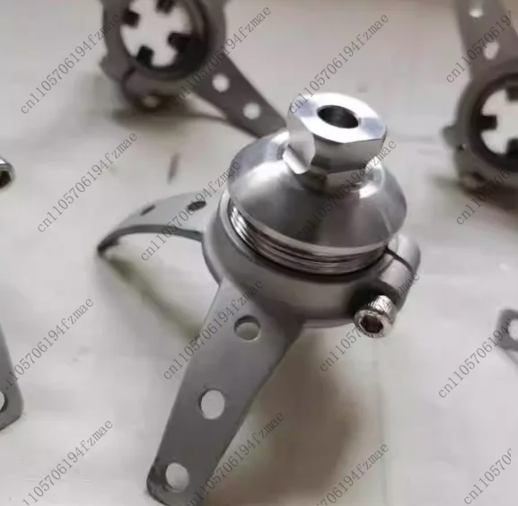 Rotatable Male and Female Three-Jaw Connector Plate Prosthetic Accessories Connector