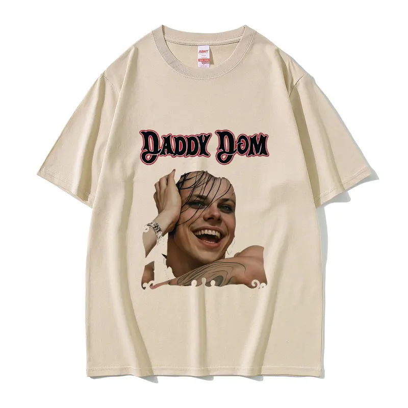 Rocker Yungblud Face Graphic T-shirt Don't Feel Alone Tshirt Men Women Fashion Oversized T Shirts Male Soft Cotton Short Sleeve