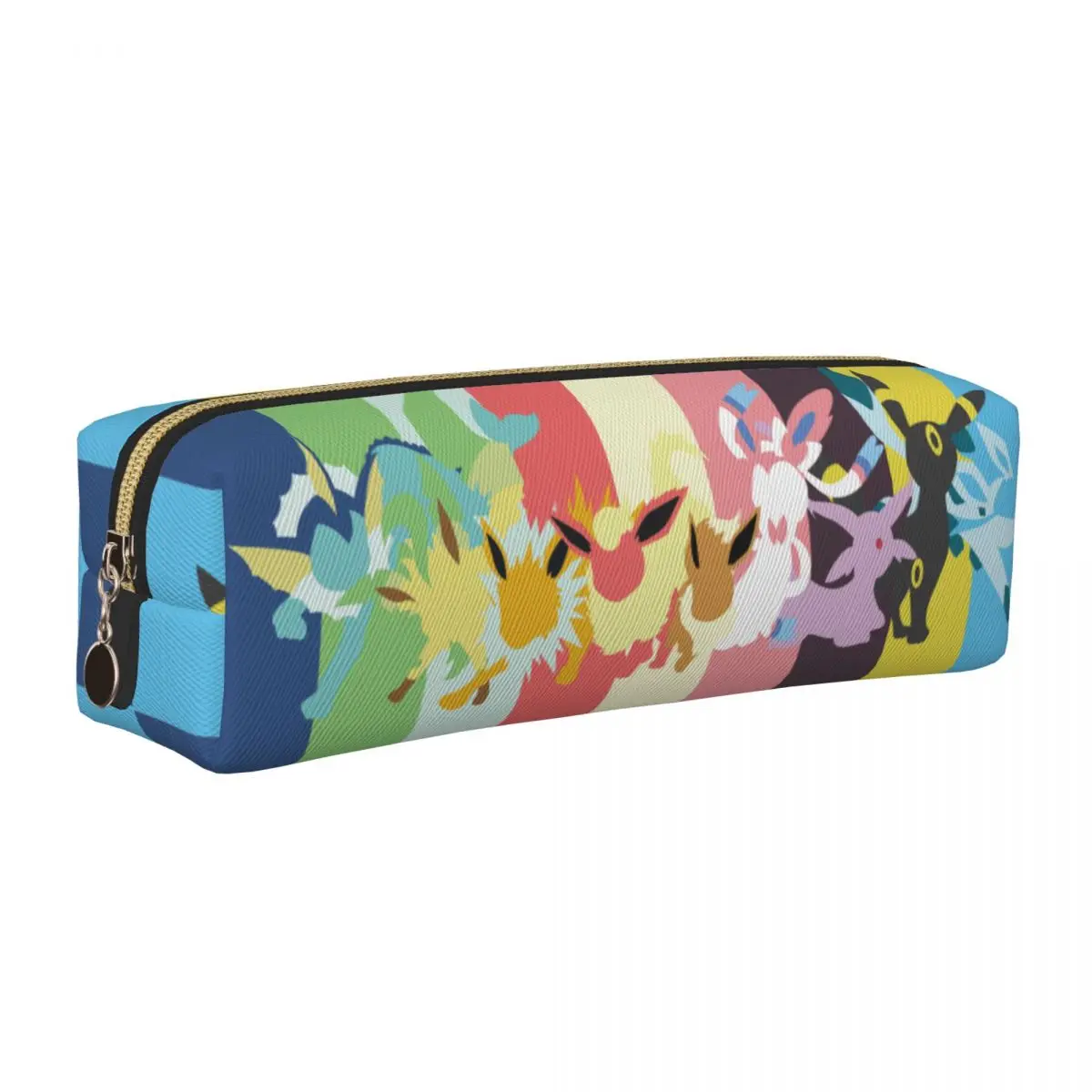 

Eeveelutions Eevee Япония Аниме Kawaii Пеналы Покемон Пеналы для девочек и мальчиков Сумка для студентов Школьные канцелярские принадлежности