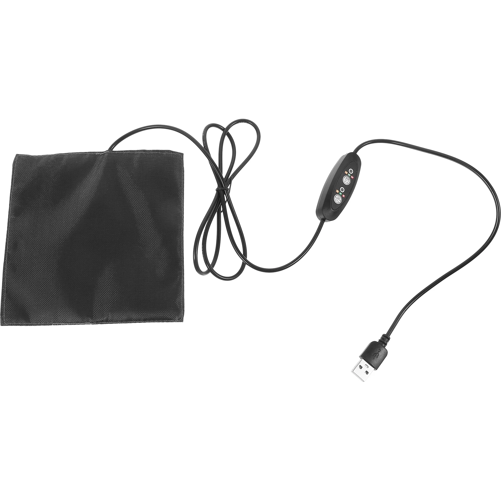 

USB Heating Pad for Hamster Electric Blanket Cage Animal Black Heated Bed Pet Pads Warm Reptile Mat Adjustable Pet Cushion