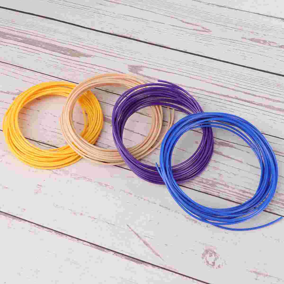 10pcs 175mm PLA Filament Refills for Printer High Strength Low Density 190 230C Compatible Standard 3D Printer Filament Random