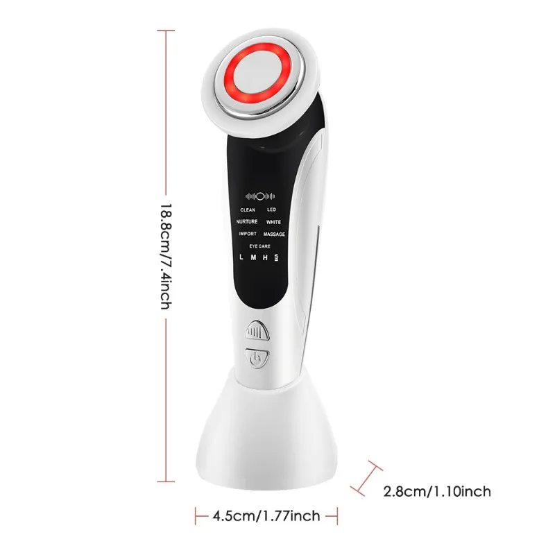 Massageadores faciais vibratórios, equipamento facial de microcorrente, portátil, cuidados faciais, máquina de beleza, fisioterapia, uso doméstico, dispositivos de beleza