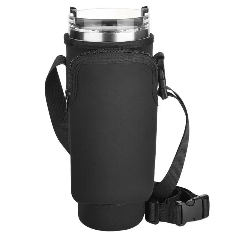 Water Bottle Holder With Strap Waterproof Sports Water Bottle Case Insulated Bag Pouch Holder Sleeve Handlebar Cover For Bottle