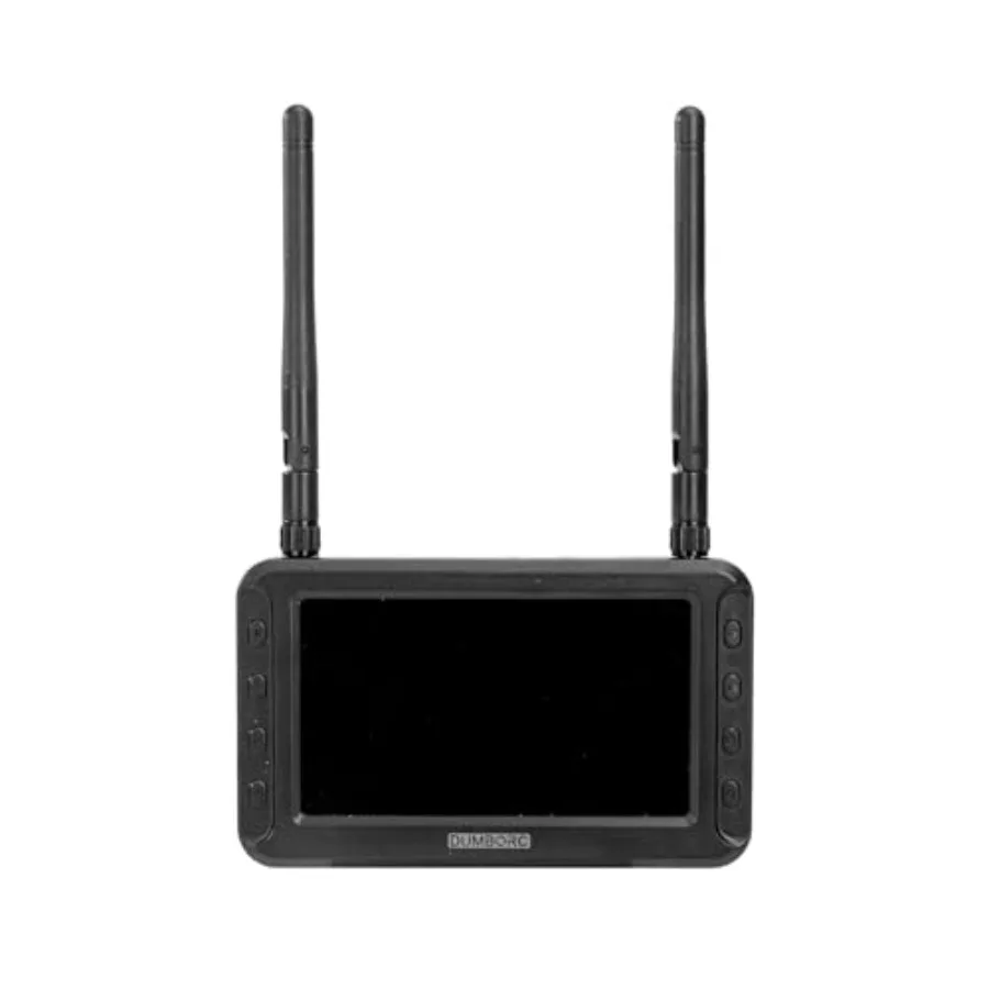 4.3'' FPV Monitor with 5.8G 40CH Camera Wireless LCD Display for RC Car Trucks Crawler Boats Tank Quadcopter Black