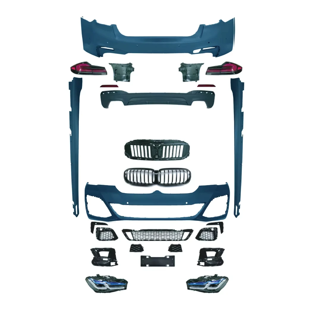 

Flying Wing Hot Sale For 5 Series G20 G38 Upgrade 2021+ M-tech Body Kit Car Hood Front Rear Bumper Headlight Taillight Full