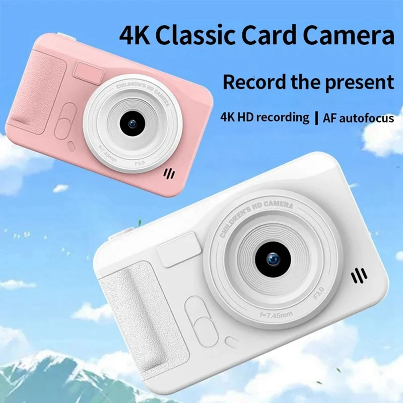 Cámara digital 4K 44 megapíxeles HD fotografía CCD viaje Selfie bolsillo estudiantes Campus Selfie cámara