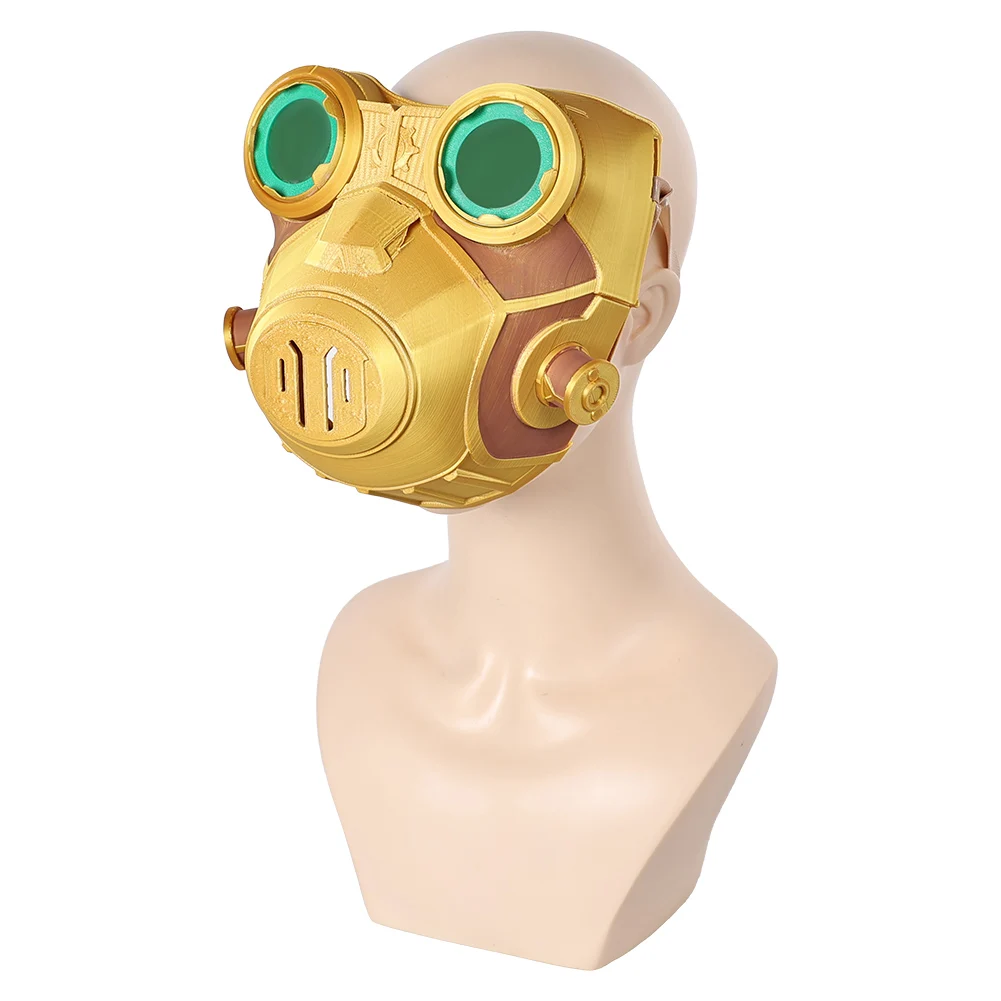 2024 Game LoL TV2 Arcane Caitlyn Kiramman Masker Hoofddeksels Prop Hallowma Outfits Accessoires Party Rollenspel Props