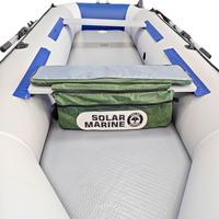 Solar Marine Canoe Detachable Bench Seat Cushion Under Seat Storage Bag Convenient Inflatable Boat Accessory Keeping Items