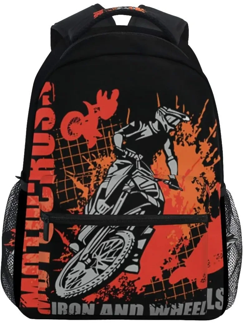 AliExpress NONE Motorcycle Backpack Dirt Bike School Bookbag for Boys Girls Computer Backpacks Book Bag Travel Hiking Camping Daypack