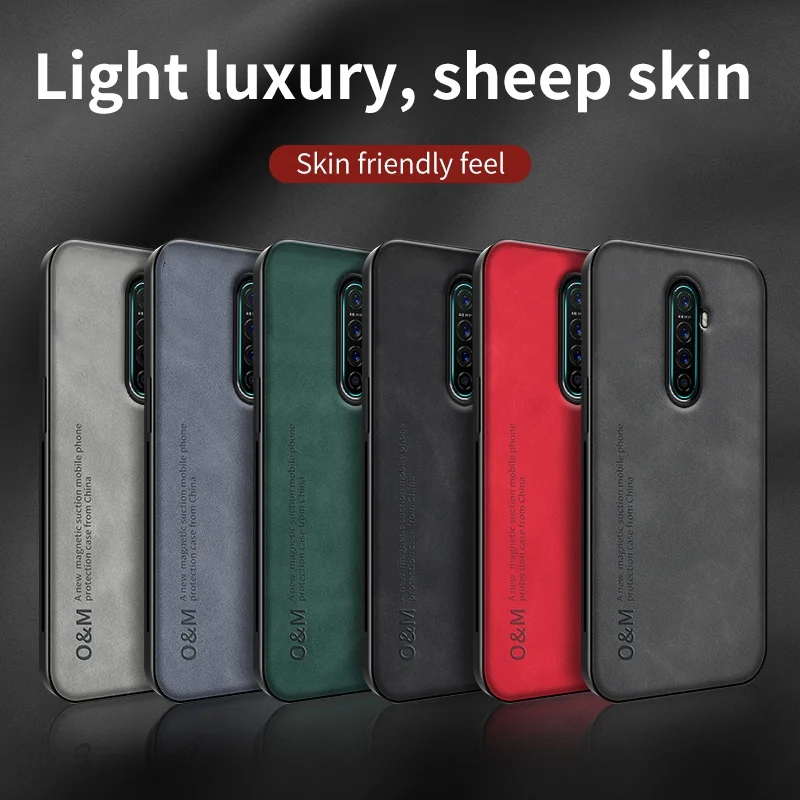 Luxury Magnetic Leather Case For Realme X2 Pro Back Cover Silicone Protection Phone Case For Realme X7 Pro Ultra 7 8 Narzo 30 5G