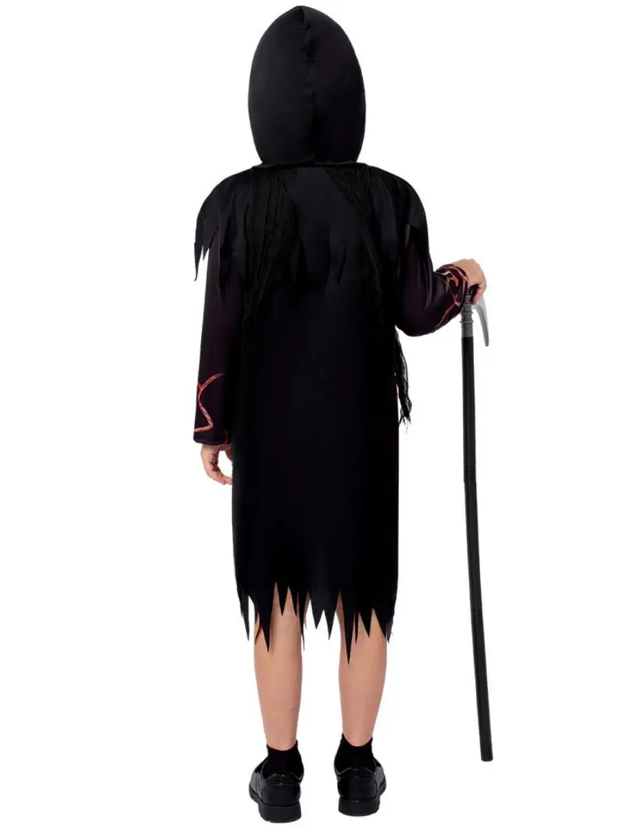 Loween nouveau Sle dieu mort jeu de rôle Cos enfants Par Performance tenue terroriste scène Costume Polyester Fiber
