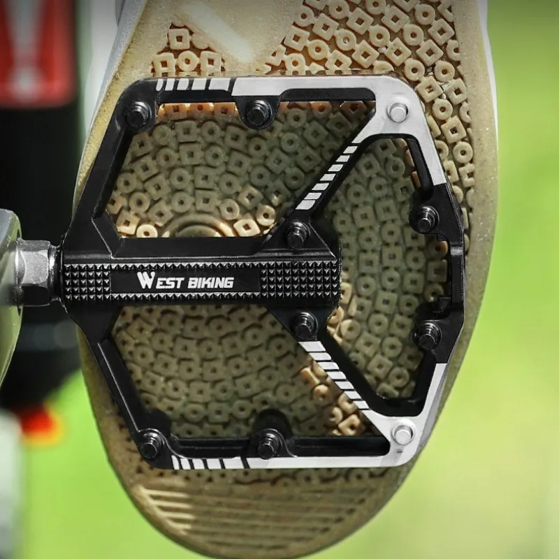 

Aluminum Alloy Pedals Mountain Bike Triperin Enhance Anti-slip Performance Waterproof Bicycle Pedal Comfortable Bicycle Parts