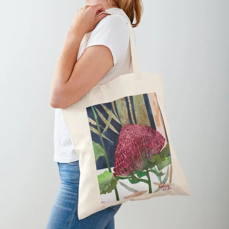 

Australian Waratah Tote Bag large tote bag Women's shopping bag sac pour femme Eco