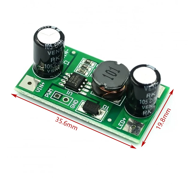 1 واط 2 واط/3 واط LED سائق 350mA 700mA PWM يعتم المدخلات 5-35 فولت تيار مستمر وحدة التيار المستمر