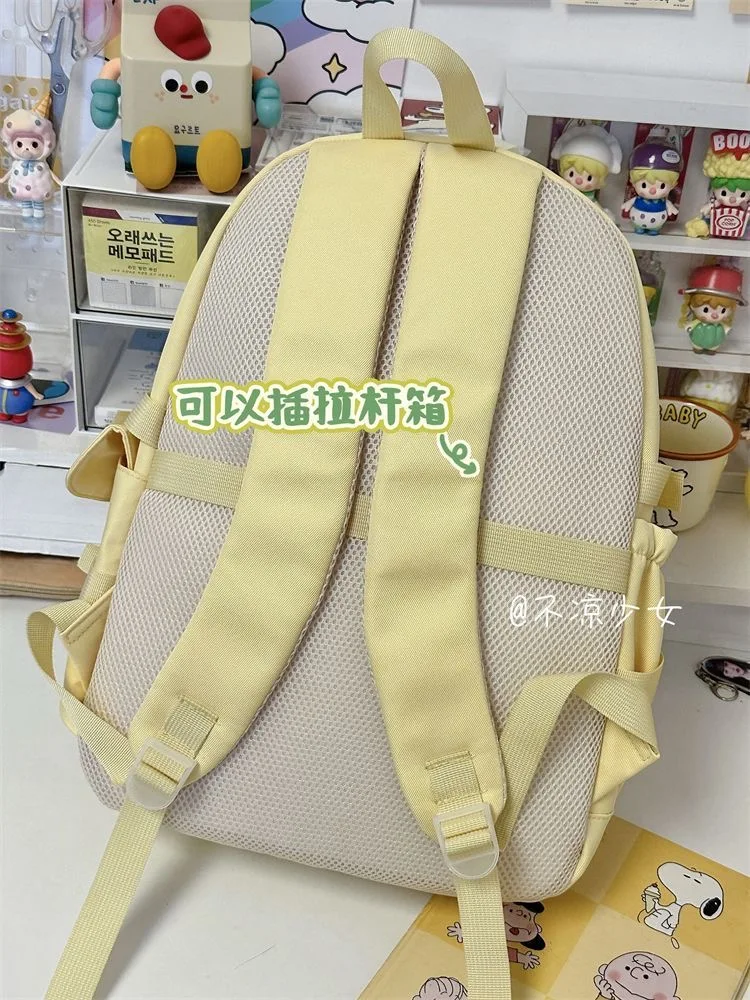 Zaino per ragazze delle scuole superiori Itabag giapponese torna a scuola borse da donna zaini tascabili trasparenti zaino Kawaii da donna Mochila