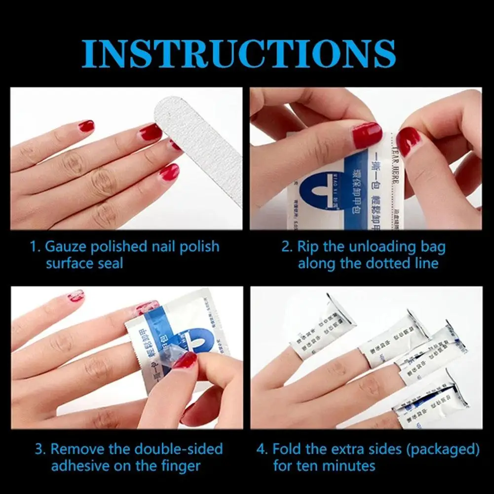 แผ่นเช็ดทำความสะอาดเล็บ 50 ชิ้น สำหรับล้างเจลยาทาเล็บ ปราศจากขุย สำหรับทำความสะอาดเล็บ ชุดล้างเล็บเจลยูวี รุ่น K9L5