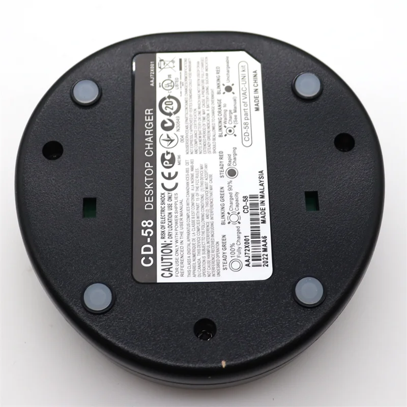 VERTEX CD-58 AC สําหรับ VX231 VX261 EVX-231 EVX-261 530 531 534 สําหรับ YAESU EVX-539 VX-260 วิทยุ