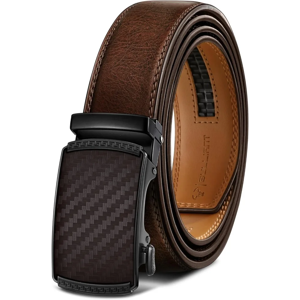 

Мужской ремень с регулируемой застежкой-трещоткой, подходит для костюмов, повседневной одежды и джинсов, в подарочной упаковке, можно укорачивать по размеру.