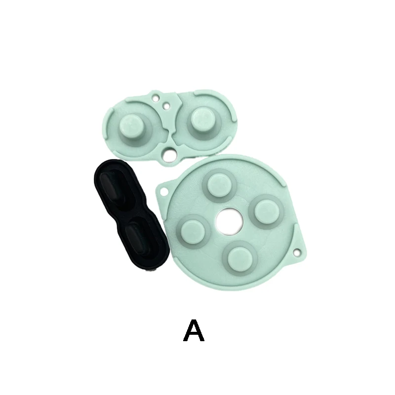 YuXi 1SET untuk GBC alas karet tombol pengganti perekat konduktif silikon bantalan karet tombol alas kunci