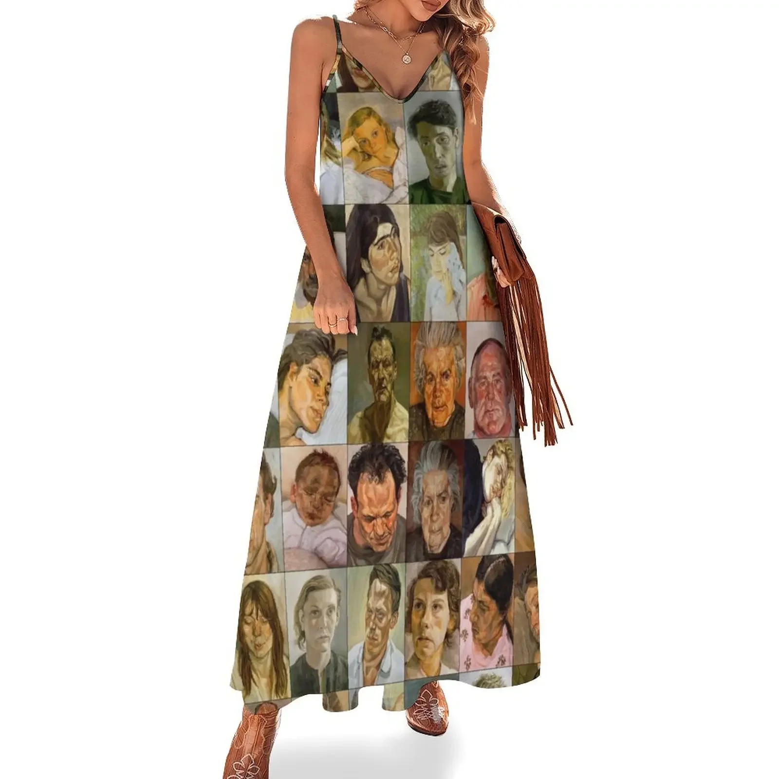 

Lucian Freud Sleeveless Dress beach dress wedding guest dress 2025 evening dresses ladies