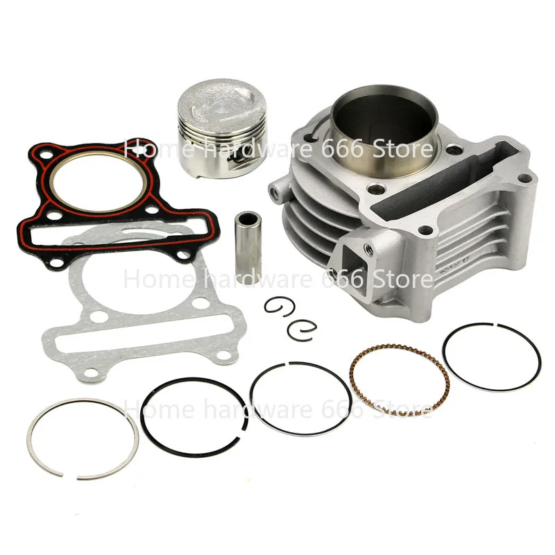 Big Bore Kit Cylinder Piston Ring Set GY6 39mm 44mm 47mm 50mm for Scooter Moped 139QMB GY6 50 60 80 100 CC