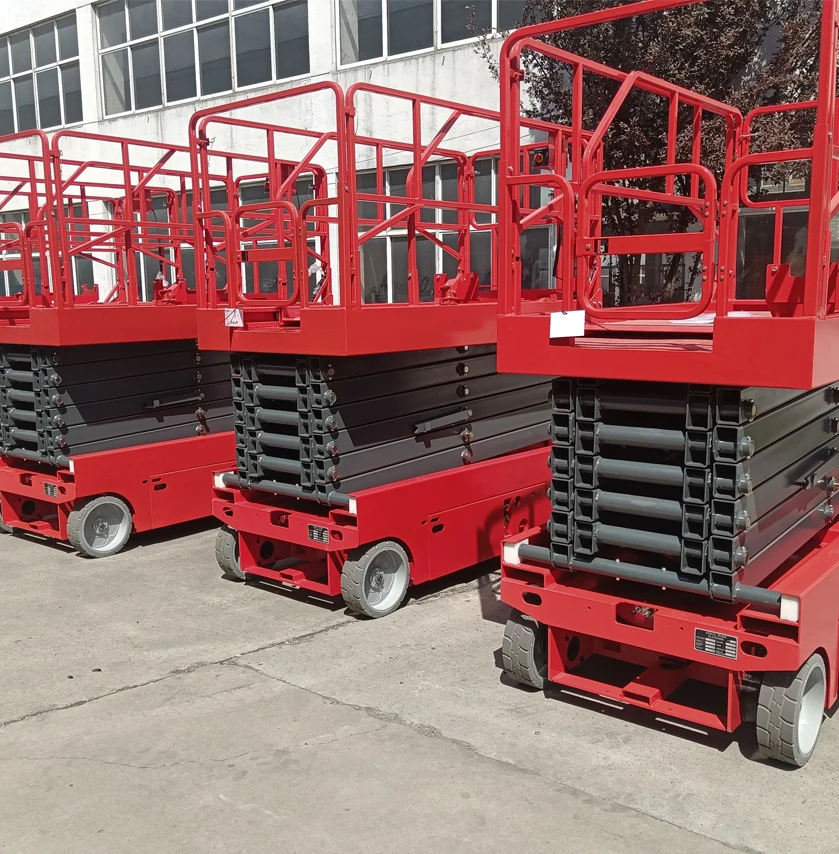 Customized 11800mm 12m Aerial Work Platforms Scissor Electric Lift Self Propelled Scissor Lifts Factory Price
