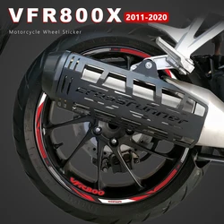 Motorcycle Wheel Sticker 17 Inch Rim Tape Waterproof Wheel Decal for Honda VFR 800X Crossrunner VFR 800 X VFR800X Accessories