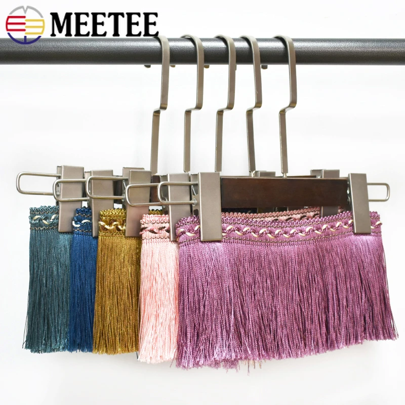 

3/5M 13cm Colored Fringe Tassels Curtain Clothes Dance Dress Lace Trim Sofa Textile Decorative Tassel Fringes Sewing Accessories