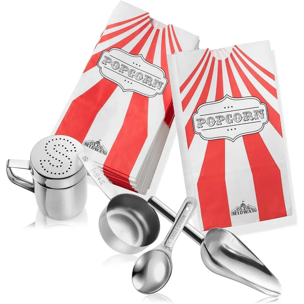Movie Theater-Style corn hine Maker with Cart and 8-Ounce Kettle - Black, Vintage-Style per on Wheels image 14
