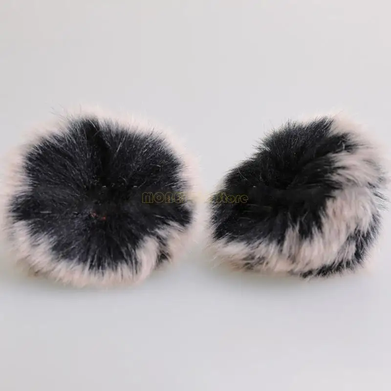 F62C 2PCS الزجاج الأمامي Muff for Tascam DR40 تسجيلات الزجاج الأمامي للميكروفون الزجاج الأمامي