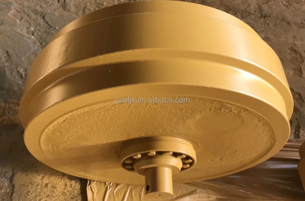 Bulldozer D4D Front Idler Wheel Assembly CR2654 Bulldozer Track Idler Wheel D4D Bulldozer Idler Wheel