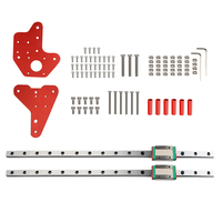 Ender 3 Dual Z-axis MGN12C Linear Rail Guide Upgrade Kit With Fixing Plate Bracket For Ender 3Pro/Ende-3V2 CR10 3d Printer