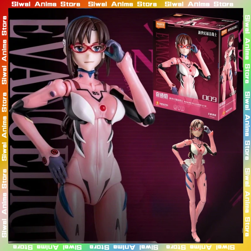 Blokees NEON GENESIS EVANGELION Mari Illustrious Makinami Miracle versión figuritas Anime modelo juguetes coleccionables regalo de escritorio