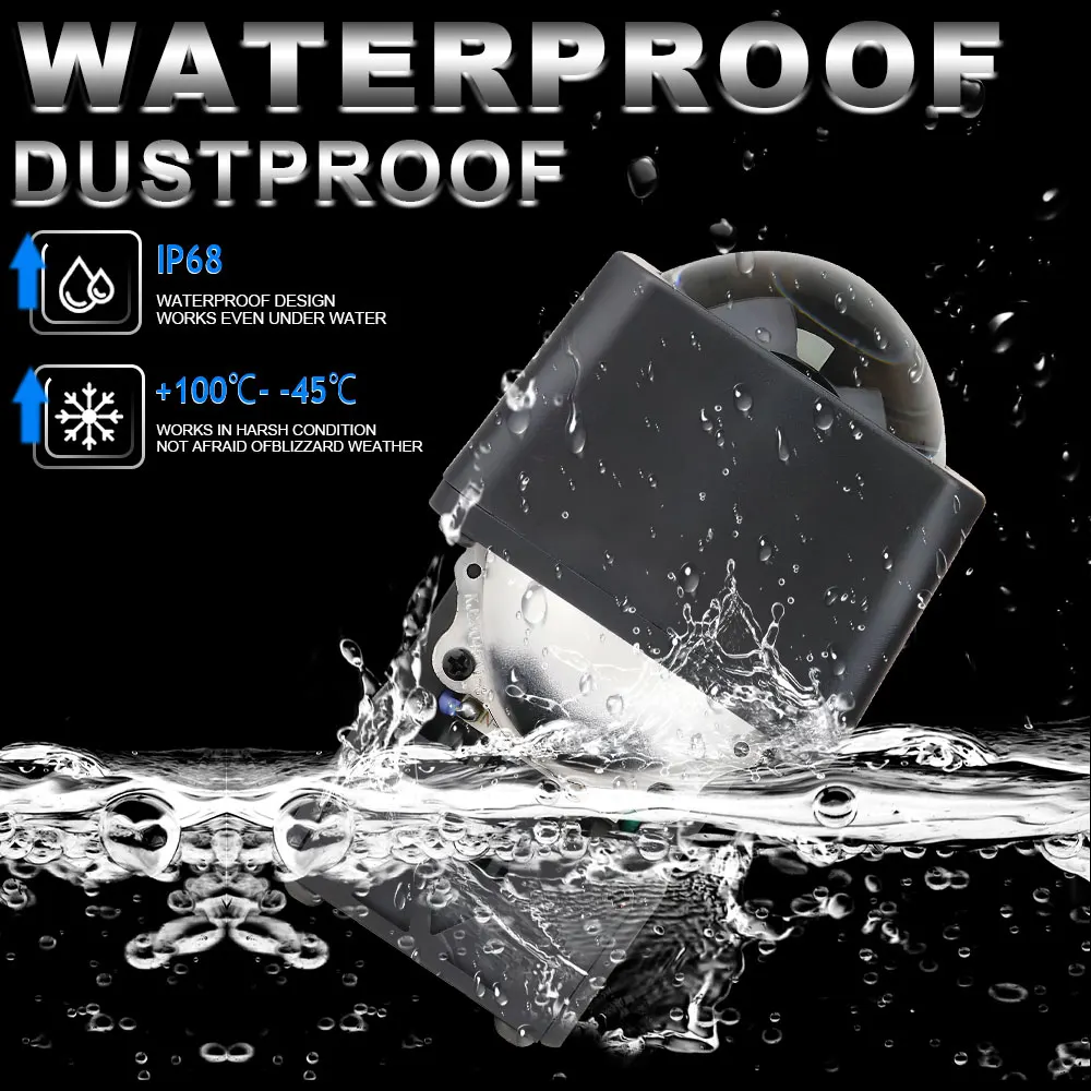 

Двусторонний кронштейн для линзы противотуманных фар Hilux для Toyota Corolla для Honda Civic, противотуманные фары, двухсветодиодный проектор, универсальный фокус Mk2