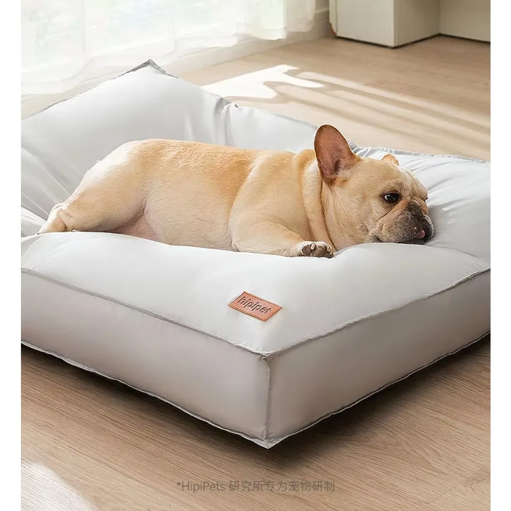 Square Dog Bed for Small and Medium Pets Ultra Soft Sofa Kennel Sleeping Mat Waterproof Comfortable Quality Durable Non-Slip