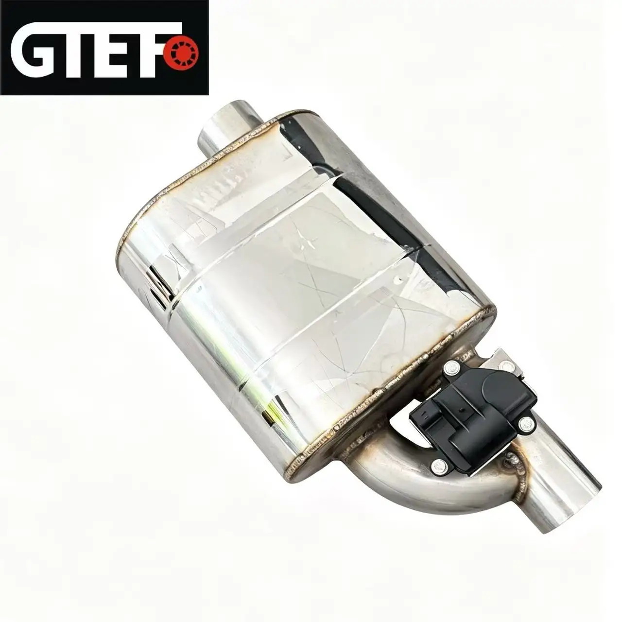 GTEFO Adjustable Angle Valves for Automotive Exhaust Systems, Universal Exhaust Muffler Kits, 51, 63, 70, 76 mm