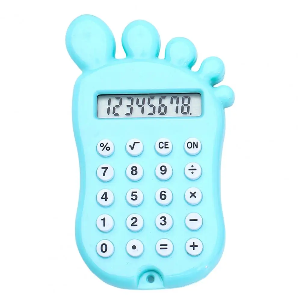 Calculator 8 Digit LCD Screen Multifunctional with Comfortable Silicone Buttons Calculator